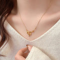 Vintage Style snake necklace collarbone chain - VitriumJewels