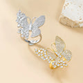 Vintage Style Butterfly  Open Rings - VitriumJewels